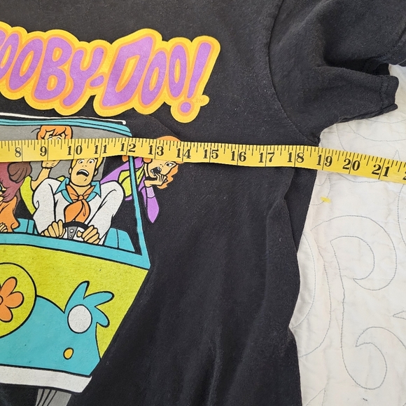 Scooby-Doo Vintage Black T-Shirt Size Medium - Picture 5 of 6